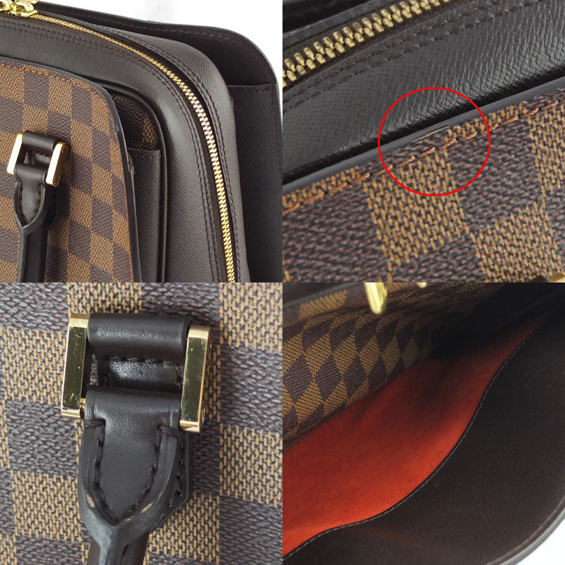 Louis Vuitton Triana Handbag Damier Ebene