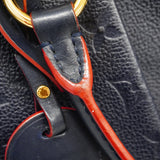 Louis Vuitton 2way Bag Monogram Implant V Tote MM Marine Rouge