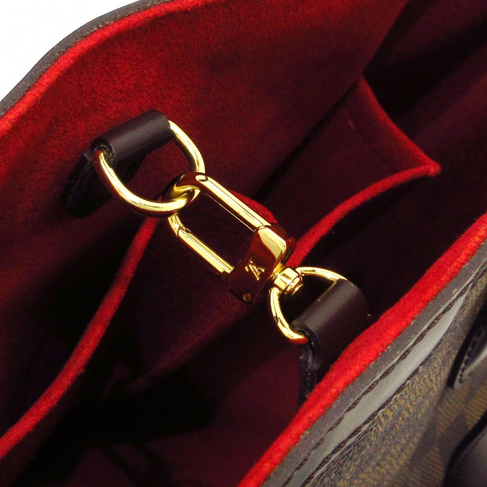 Louis Vuitton Hampstead PM Handbag Ebene Damier Canvas