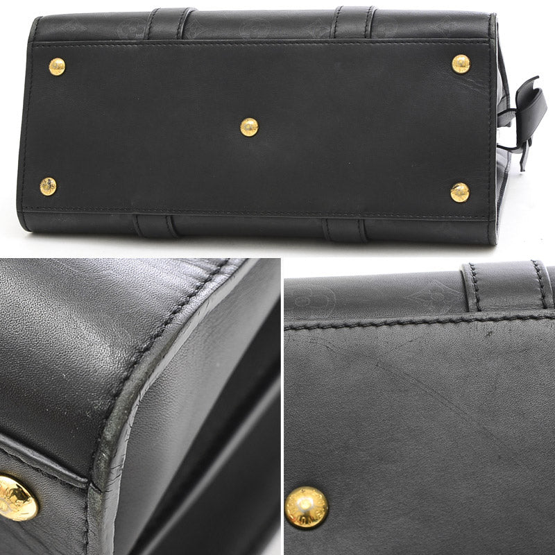 Louis Vuitton Monogram Very Tote MM Shoulder Bag Noir Black
