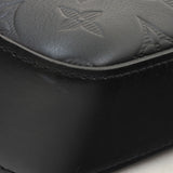 Louis Vuitton Duo Messenger Monogram Shadow Noir Crossbody Bag Shoulder Bag