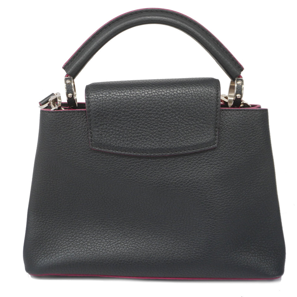 Louis Vuitton Capucines BB Taurillon Leather Noir Black