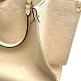 Louis Vuitton Monogram Emplant On The Go GM Shoulder Bag Creme