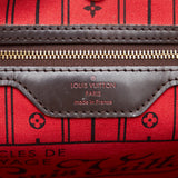 Louis Vuitton Damier Neverfull MM Shoulder Bag Tote Bag Brown