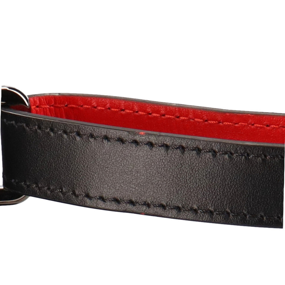 Christian Louboutin Shoulder Bag Leather Black