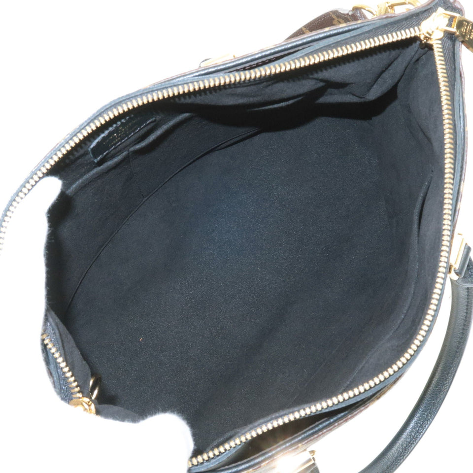 Louis Vuitton Monogram Pallas Handbag Shoulder Bag Noir