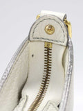 Louis Vuitton Mahina Leather XL Shoulder Bag White