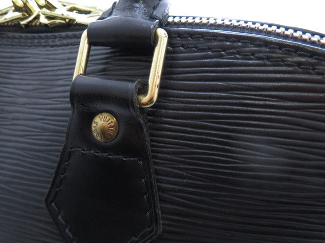 Louis Vuitton Alma PM Handbag Noir Epi