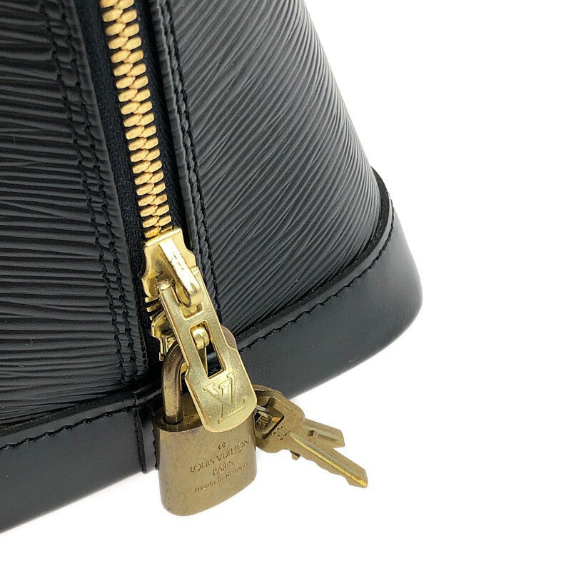 Louis Vuitton Epi Alma Bag Handbag Noir