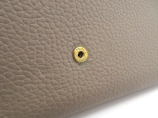 Louis Vuitton Long Wallet Portefeuille Capucines Taurillon Galle