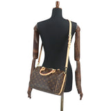 Louis Vuitton Monogram Speedy Bandouliere 25 Shoulder Bag Brown