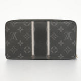 Louis Vuitton Bifold Long Wallet Monogram Eclipse Fragment Zippy Organizer