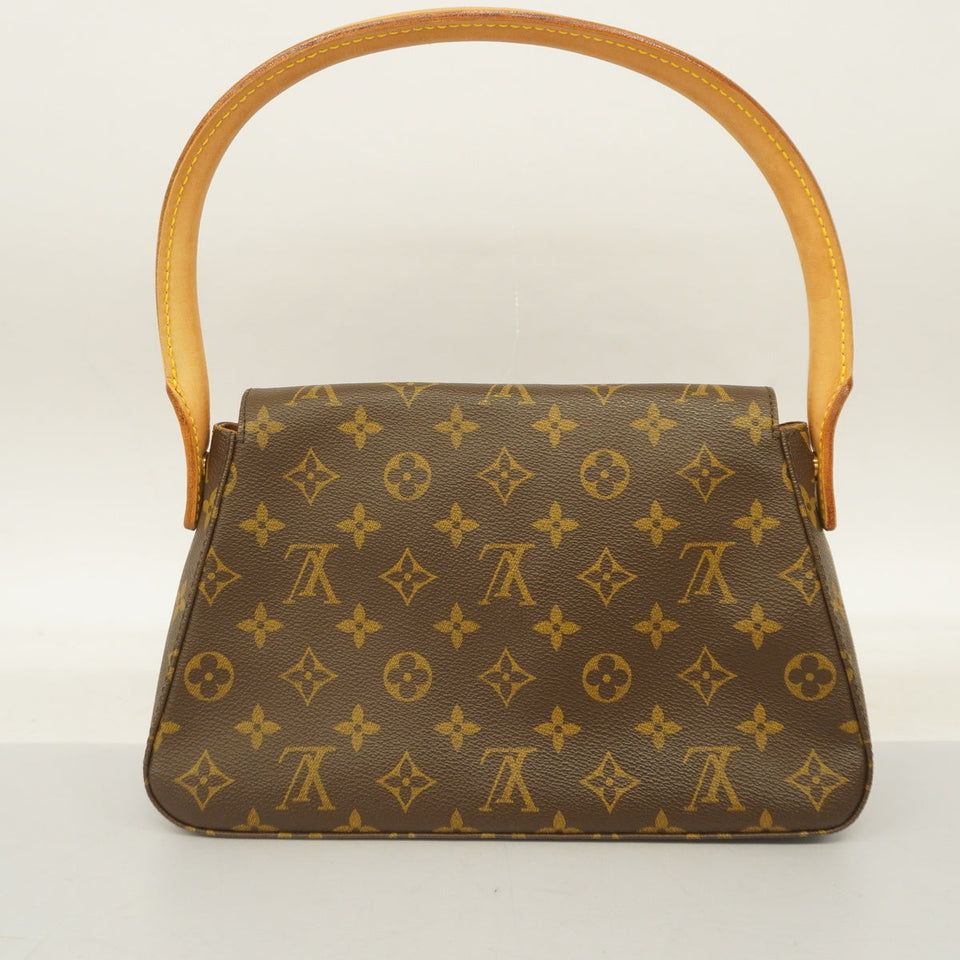 Louis Vuitton Shoulder Bag Monogram Mini Looping