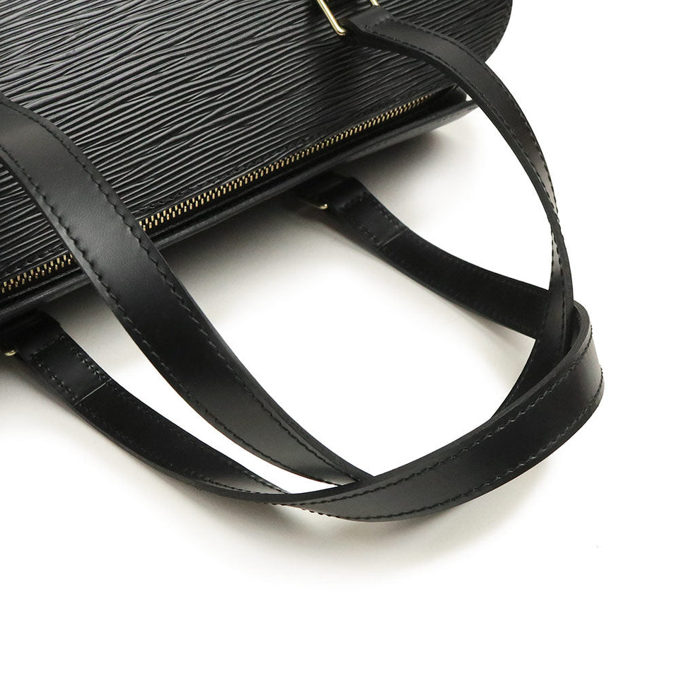 Louis Vuitton Epi Soufflot Handbag Noir Black