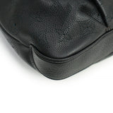 Louis Vuitton Beaubourg Hobo MM Mahina Leather Shoulder Bag Black
