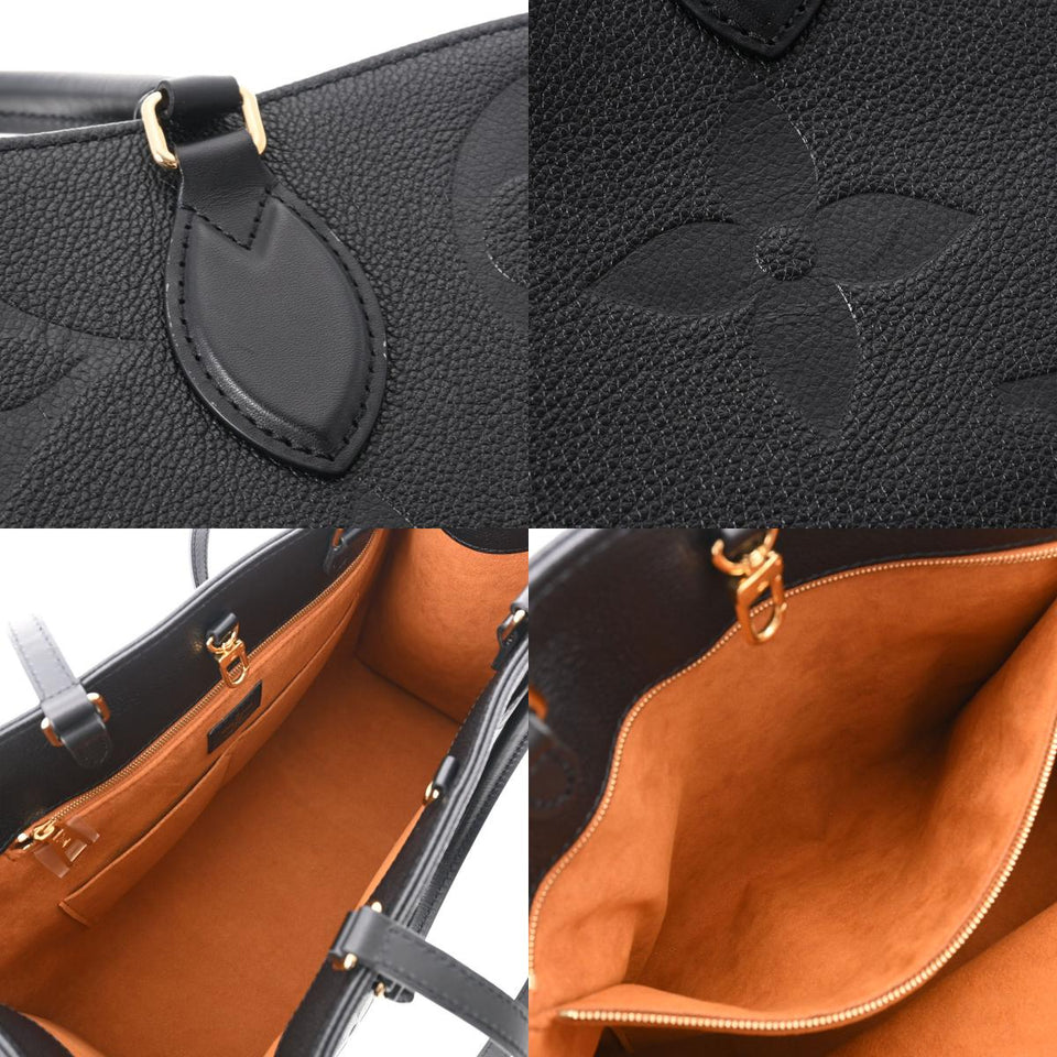 Louis Vuitton Monogram Emplant On The Go GM Noir