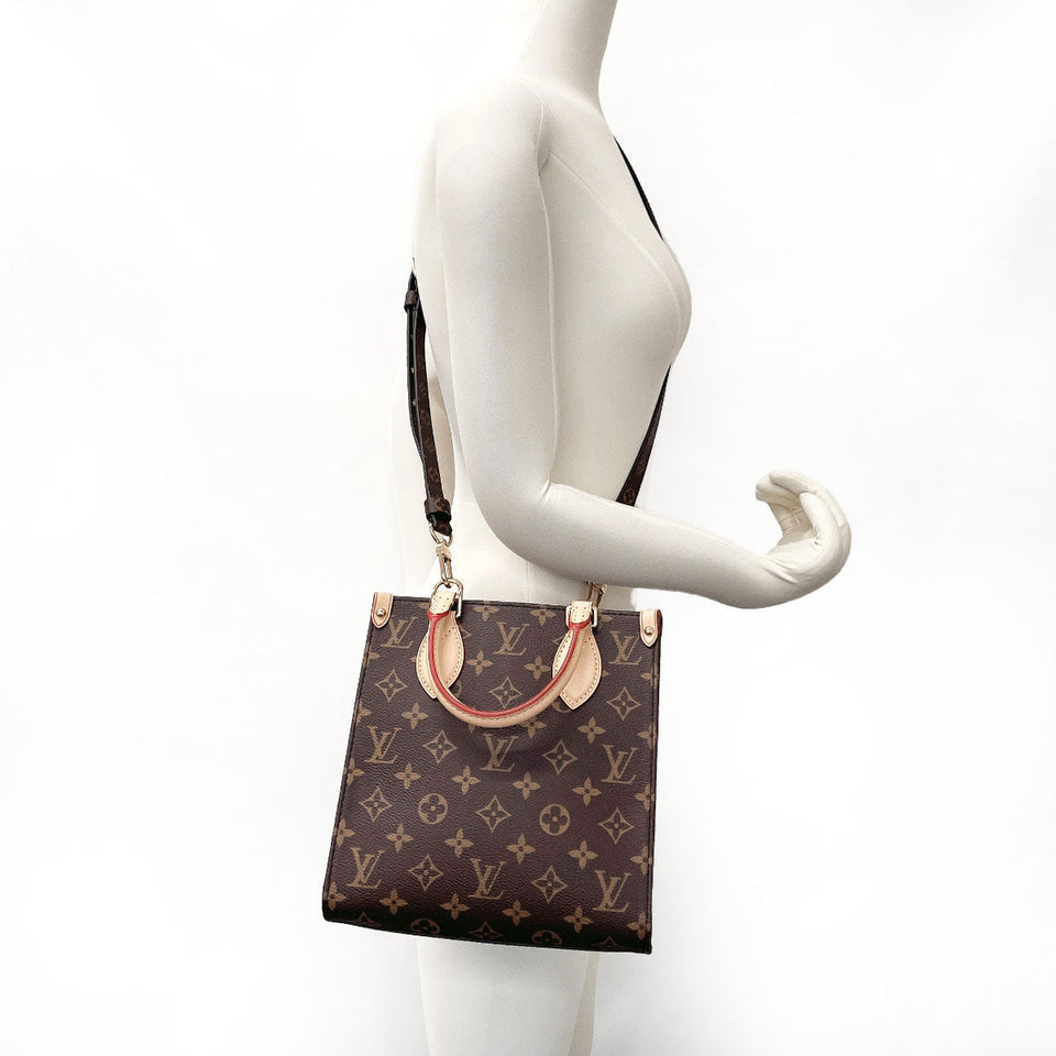 Louis Vuitton Sac Pla BB Handbag Monogram Canvas