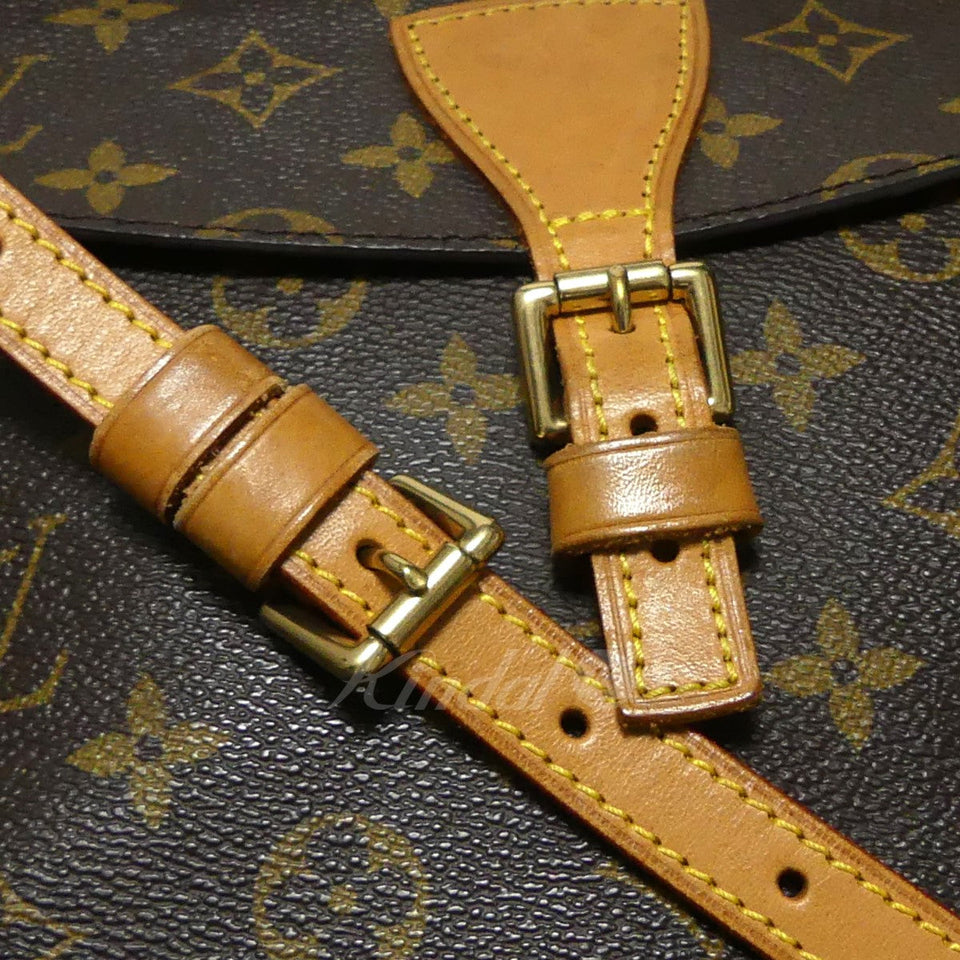 Louis Vuitton Monogram Genefille 27 Shoulder Bag Brown