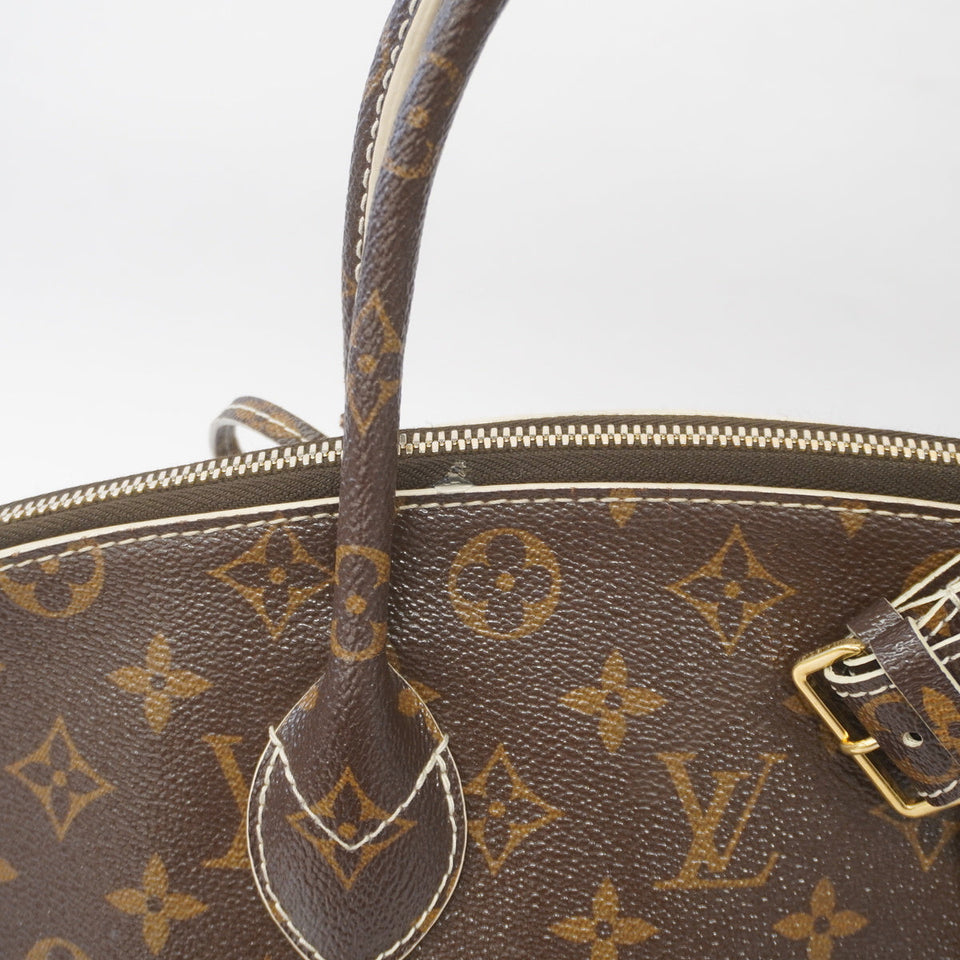 Louis Vuitton Handbag Shiny Monogram Lockit