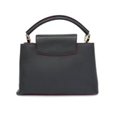 Louis Vuitton Taurillon Capucines PM Cobalt Fuchsia Marine Rouge Shoulder Bag