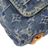 Louis Vuitton Baggy PM Monogram Denim Shoulder Bag Blue