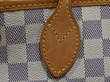 Louis Vuitton Neverfull PM Damier Azur Ivory Coated Canvas Handbag