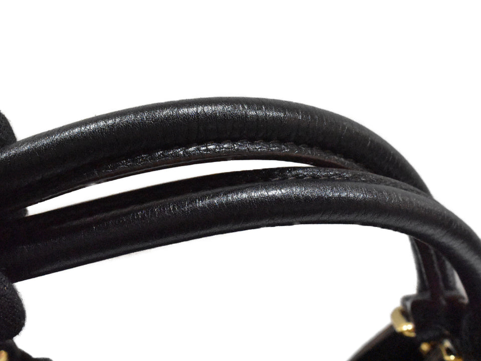 Louis Vuitton Mahina XL Handbag Black