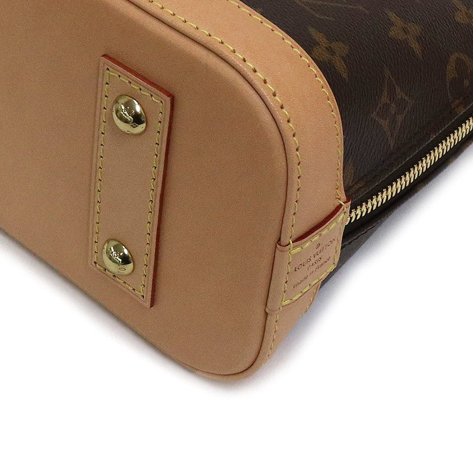 Louis Vuitton Alma BB 2way Shoulder Bag Handbag Monogram