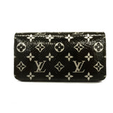 Louis Vuitton Long Wallet Monogram Python Zippy Wallet Noir