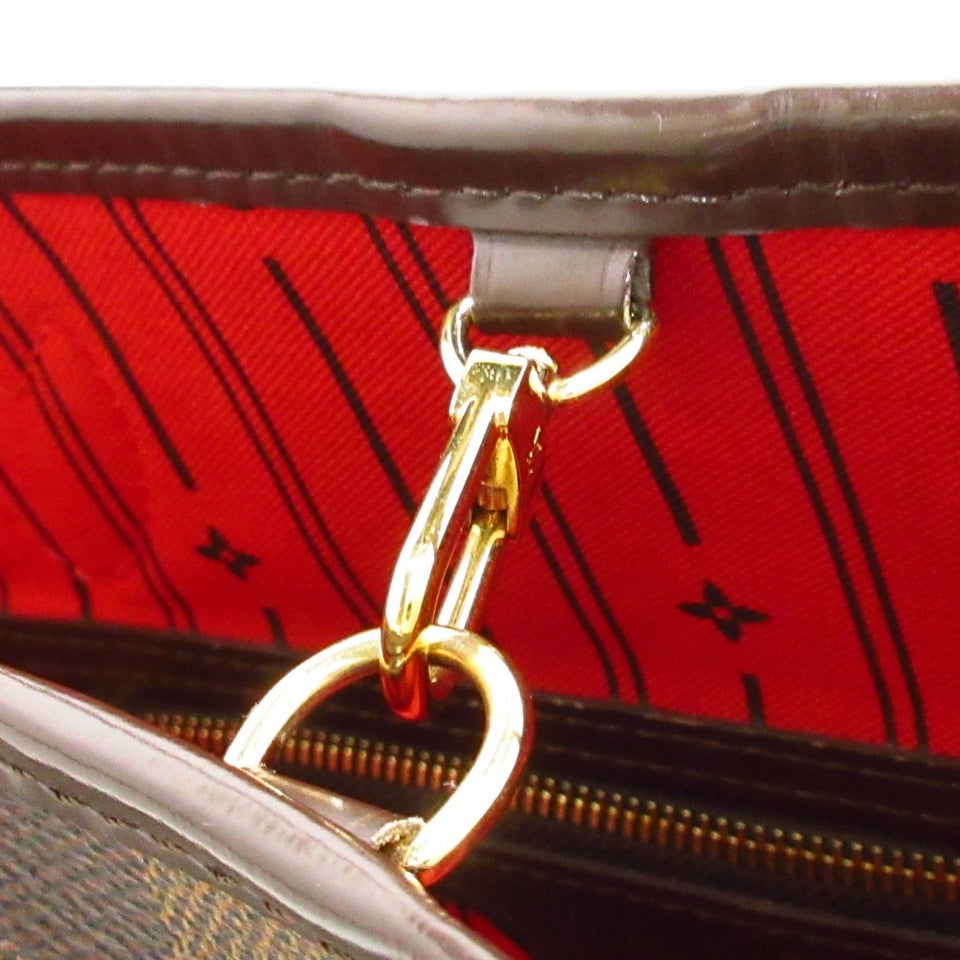 Louis Vuitton Neverfull PM Tote Bag Ebene Damier Canvas