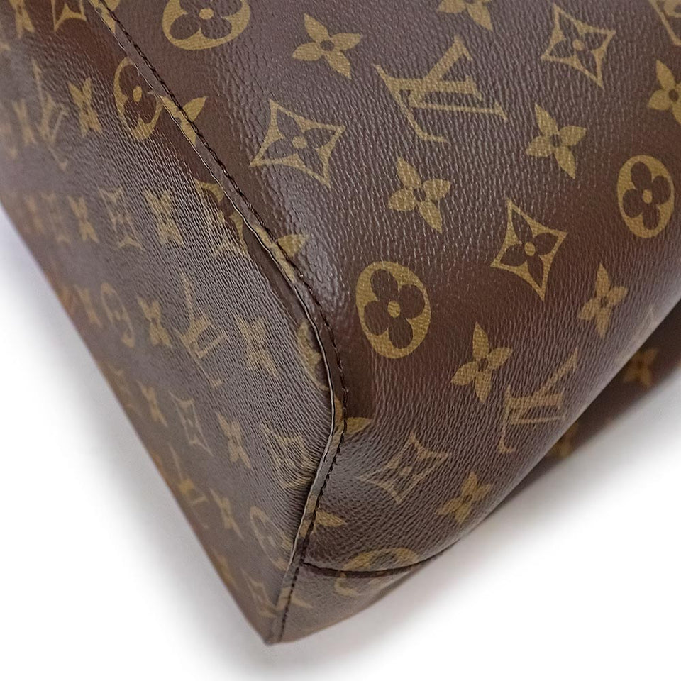 Louis Vuitton NeoNoe Shoulder Bag Monogram Brown Red