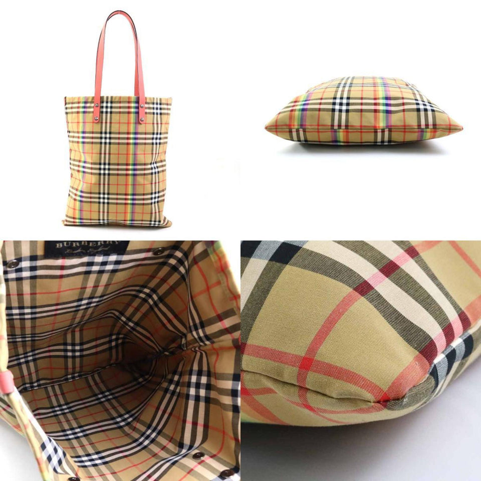 Luxury Burberry Nova Check Tote