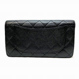Chanel Matelasse Caviar Skin Long Wallet