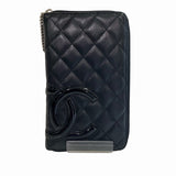 Chanel Cambon Organizer Lambskin Long Wallet