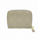 Dior Caro Leather Bifold Wallet