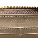 Dior Lady Dior Patent Calfskin Long Wallet