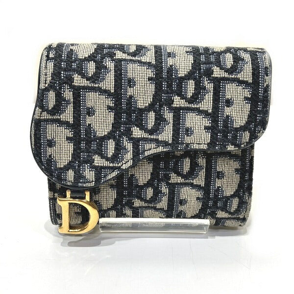 Dior Saddle Trotter Canvas Wallet