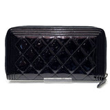 Chanel Boy Chanel Patent Leather Long Wallet