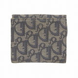 Dior Trotter Saddle Canvas Leather Wallet