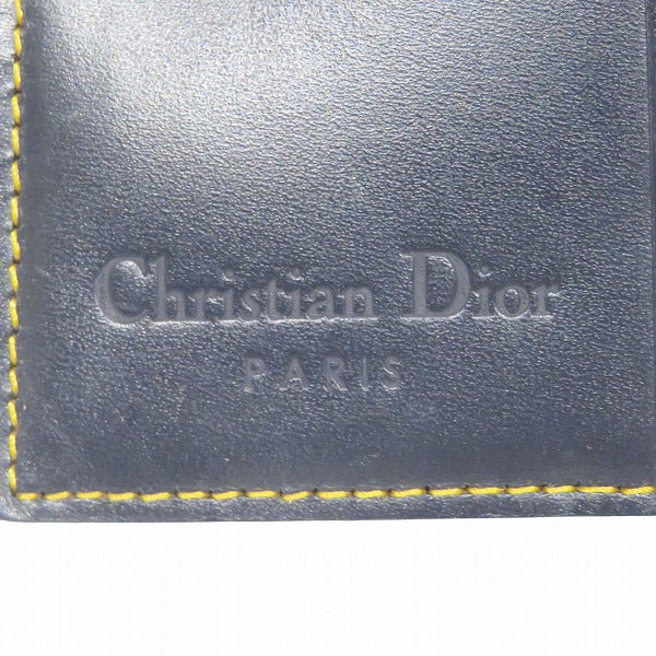 Dior Trotter Saddle Canvas Leather Wallet