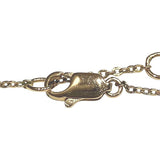 Dior Logo Line Stone Necklace