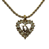 Dior Heart Motif Necklace