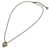 Dior Heart Motif Necklace