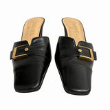 Chanel Leather Mule