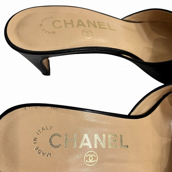 Chanel Leather Mule