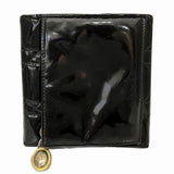 Dior Lady Dior Patent Leather Trifold Wallet