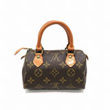 Louis Vuitton Monogram Mini Speedy Shoulder Bag