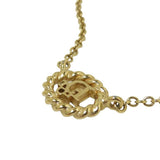 Dior Oval Logo Necklace