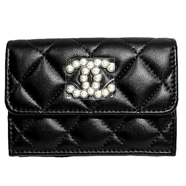 Chanel Small Flap Wallet Lambskin Wallet