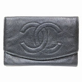 Chanel Coco Mark Caviar Wallet